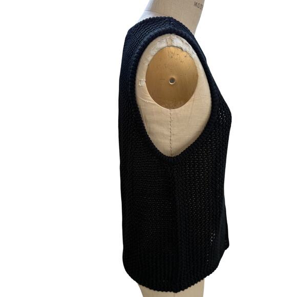 Stussy Mesh Knit Sweater Tank Top O'Dyed Mens Size Small NEW - Picture 3 of 8